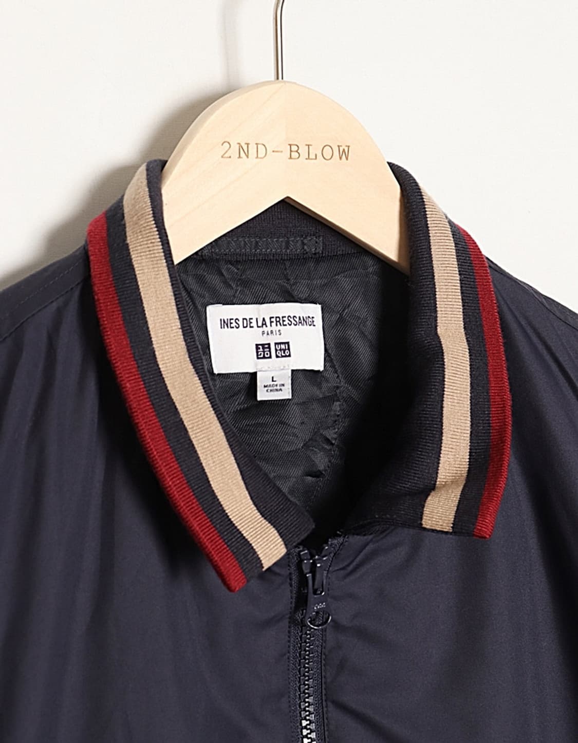 UQ x INES DA LA FRESSANGE Ribbed Quiltin 상품이미지3