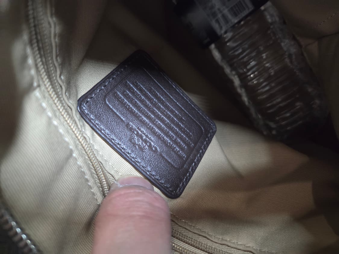 코치 은장 크로스백  상품이미지6