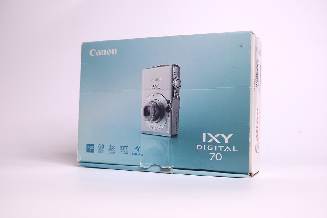 캐논 익시 디지털 70 (익서스 60 일본 내수 모델) 박스셋 상품이미지10