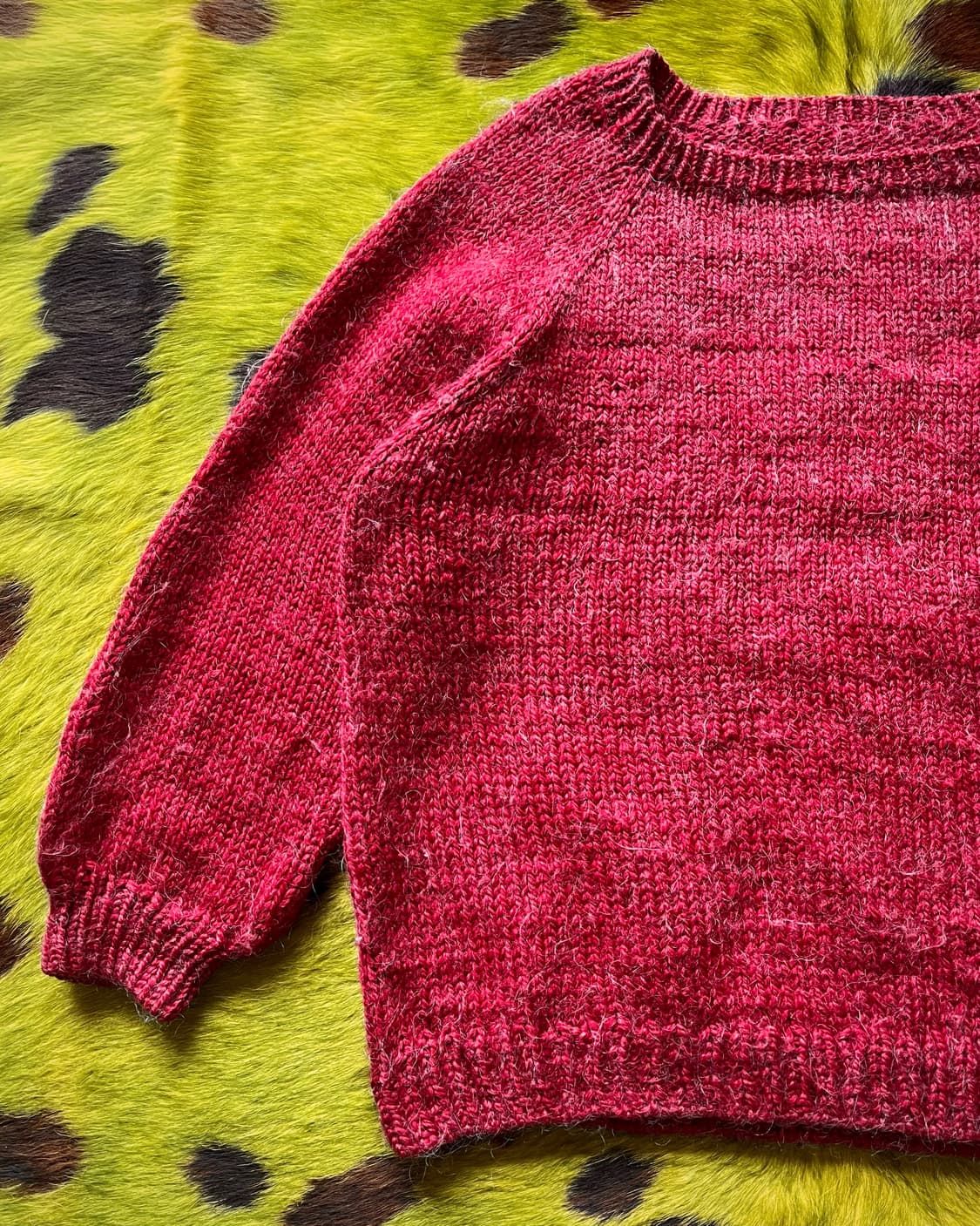 JPN Vintage Handmade Angora Knit Sweater 상품이미지4