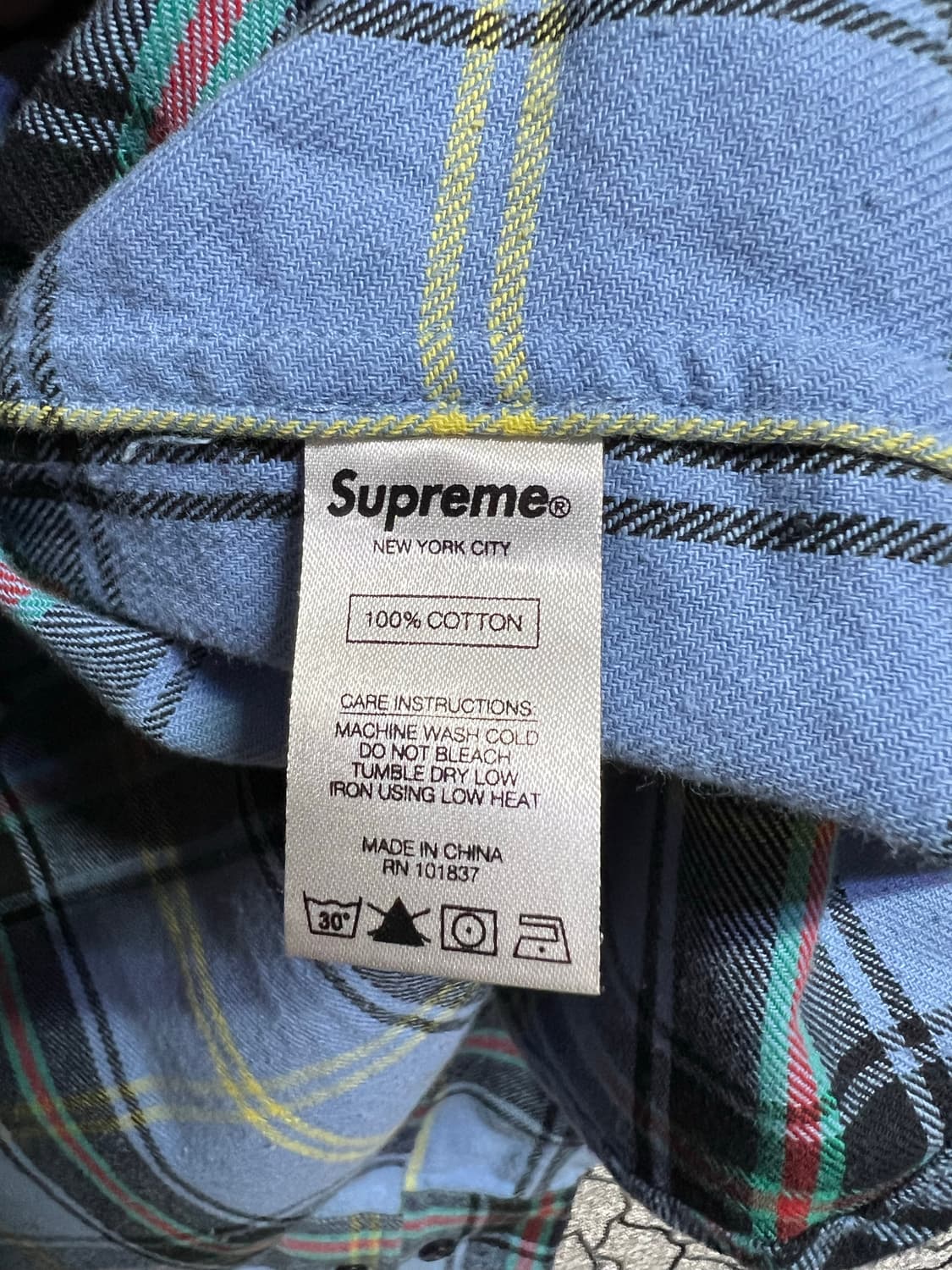 Supreme 슈프림 플란넬 셔츠 상품이미지6