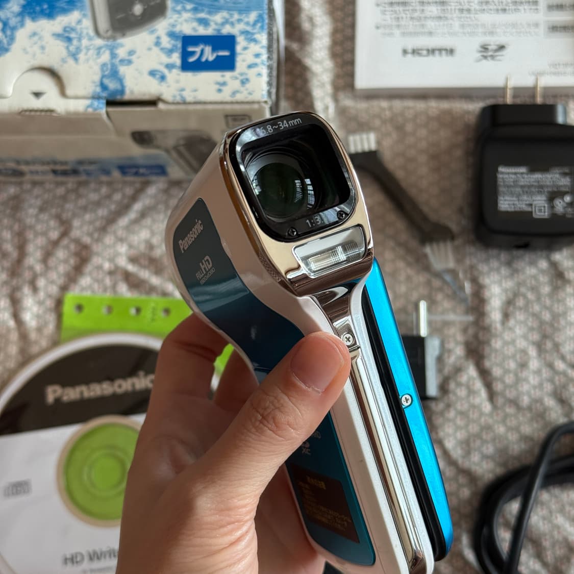 풀박스 파나소닉 HX-WA10 빈티지캠코더 산요 CA100 디카 카메라 상품이미지3