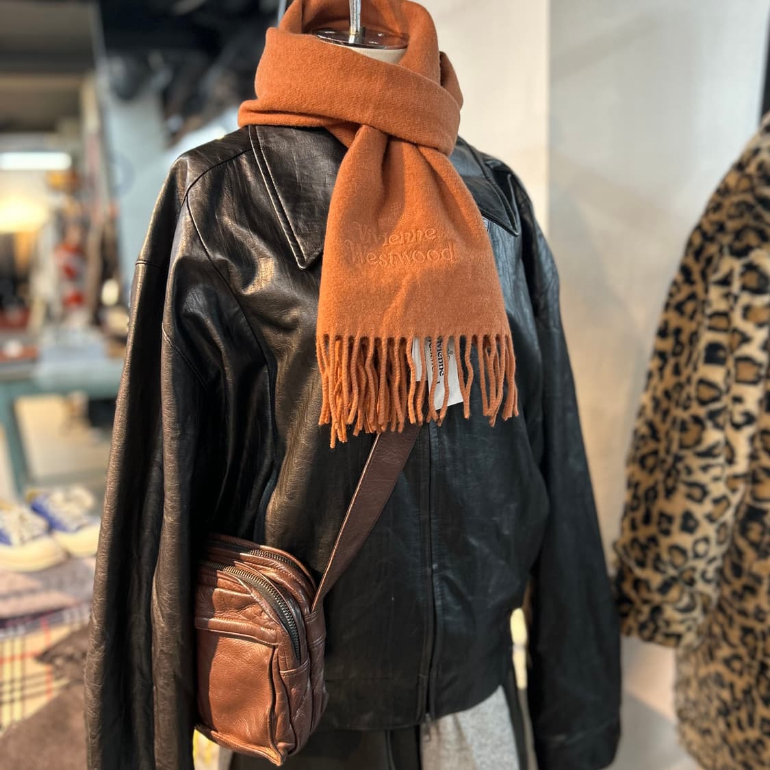 Vivienne Westwood embroidered Muffler 상품이미지7