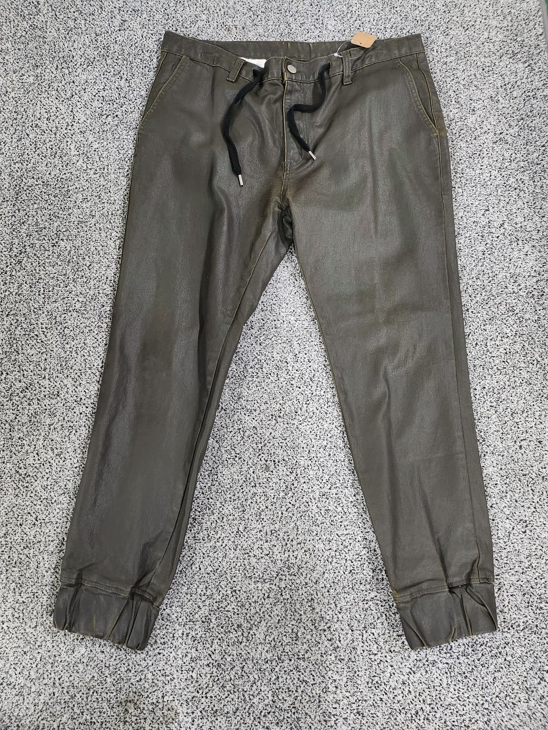 *유니크한 빈티지 코팅 조거 팬츠 (33-34) 상품이미지1