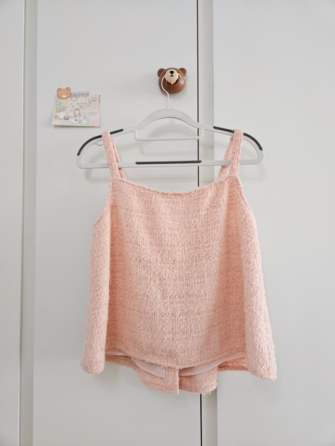 [새상품] 아카이브제이투유 트위드 슬리브리스 로즈 브로치 상품이미지8