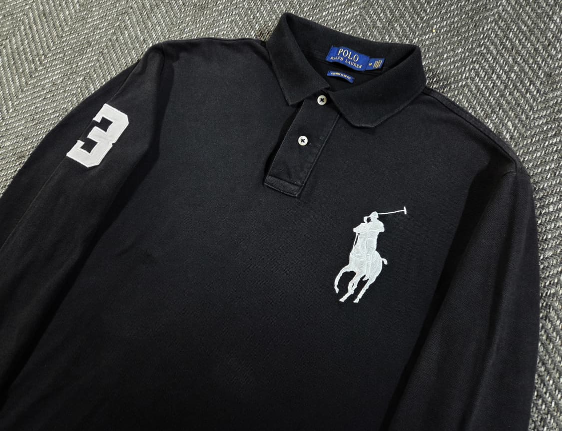 폴로 랄프로렌 블랙 빅포니 롱슬리브 상품이미지3