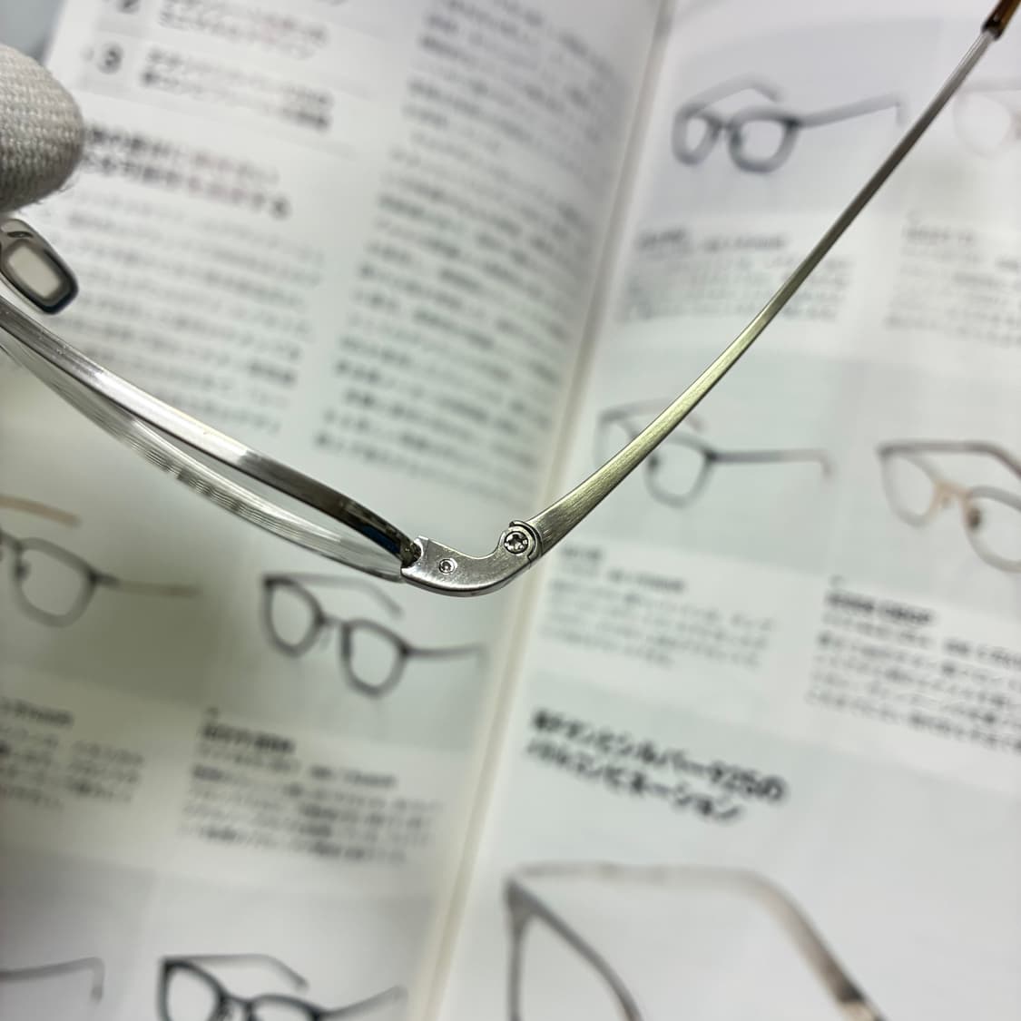SALT Optics 솔트 옵틱스 빈티지 스퀘어 실버 안경 상품이미지4