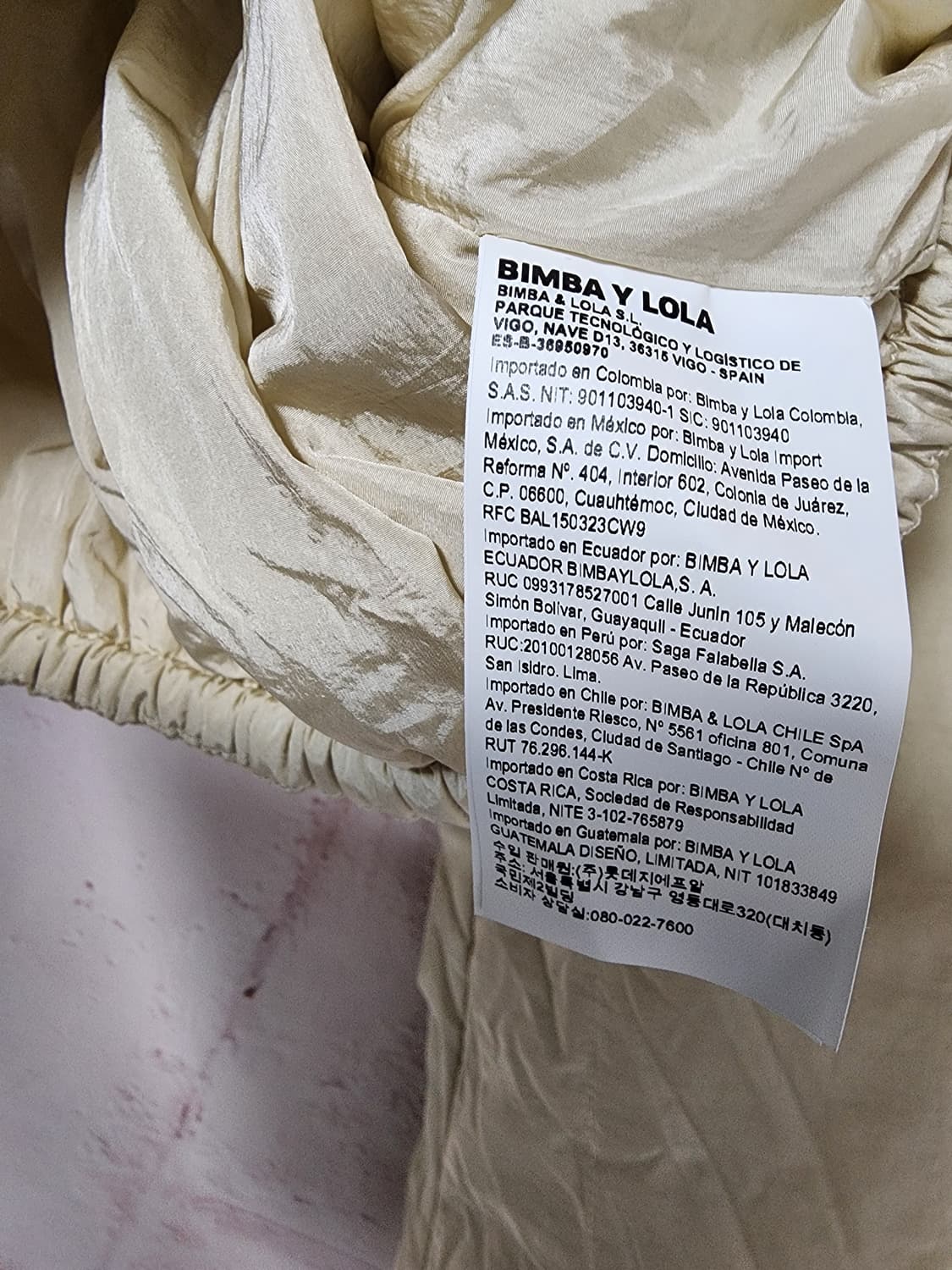 빔바이롤라 크롭 패딩 상품이미지10