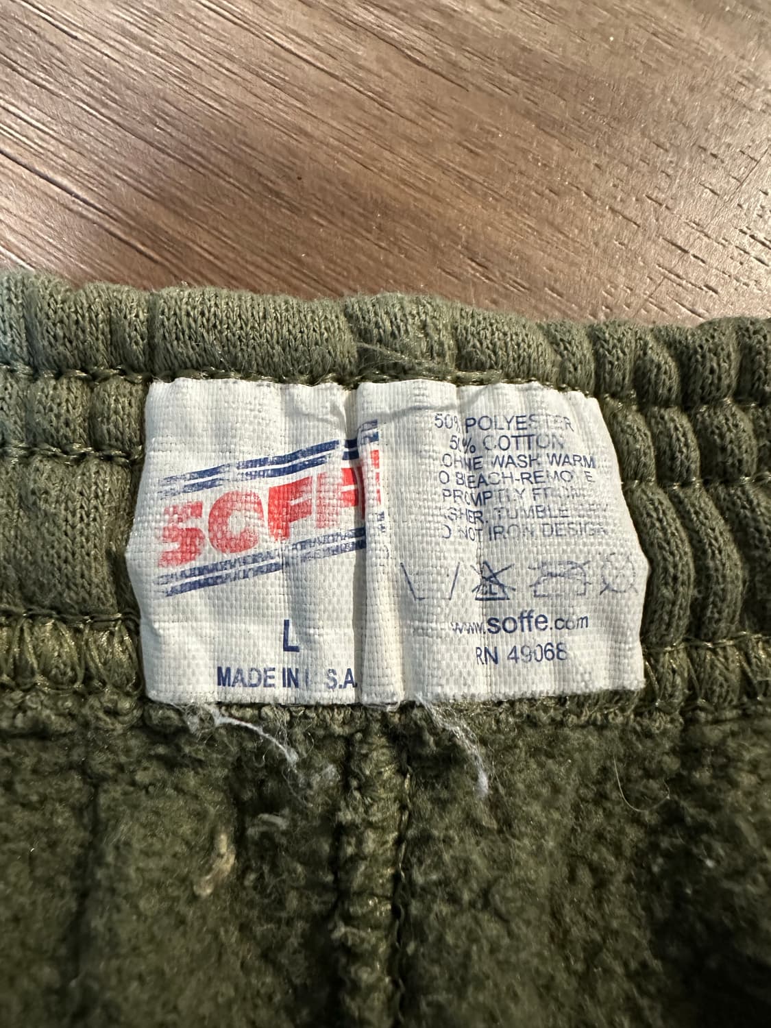 오리지날 soffe USMC 미군 해병대 pt 빈티지 스웻팬츠 상품이미지4