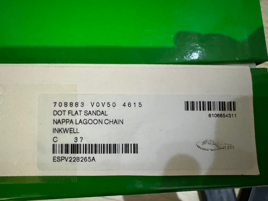 보테가베네타 샌들 쪼리 37  상품이미지5