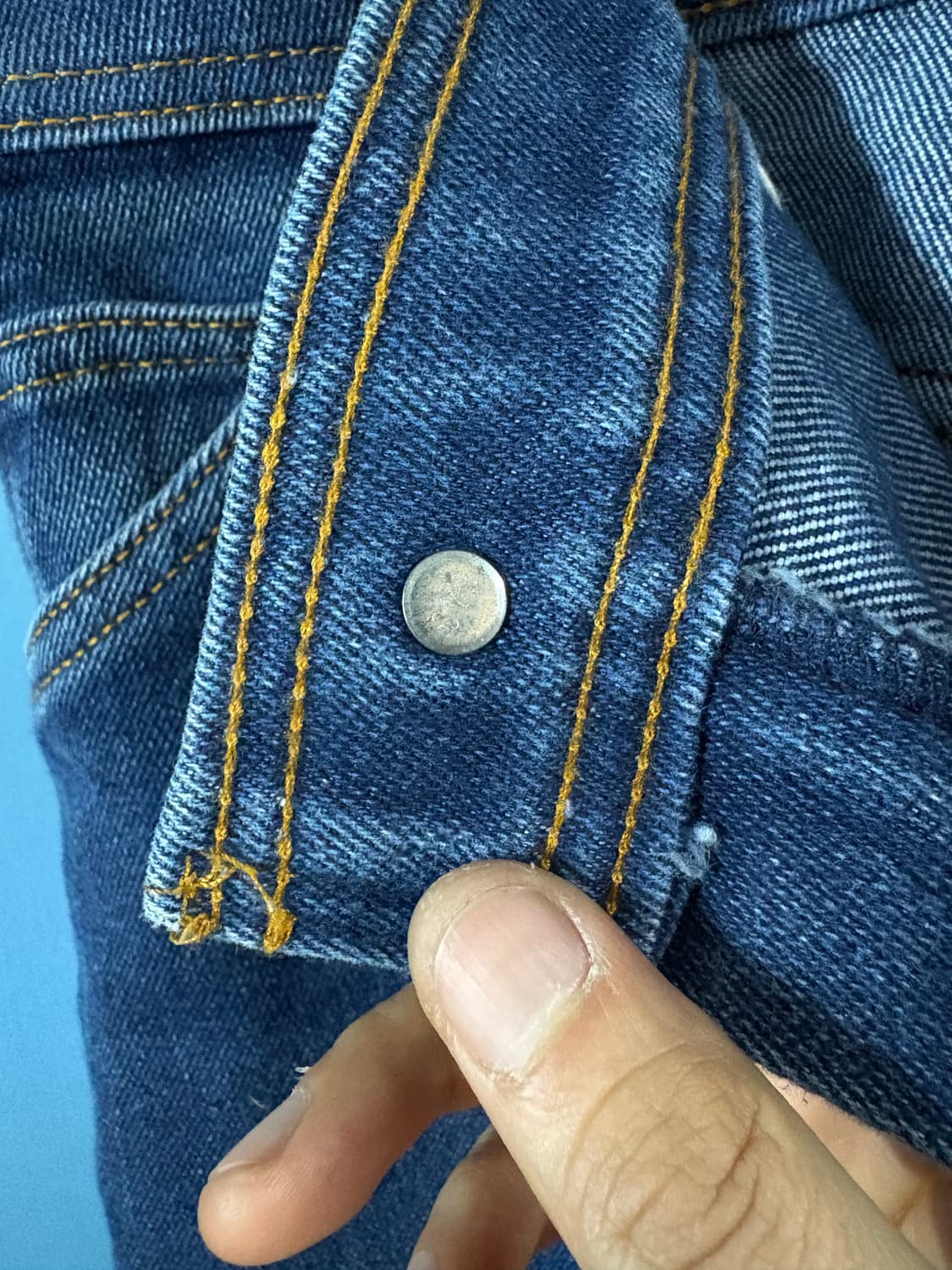 80’s Levis Action jeans Orange tab Denim 상품이미지6