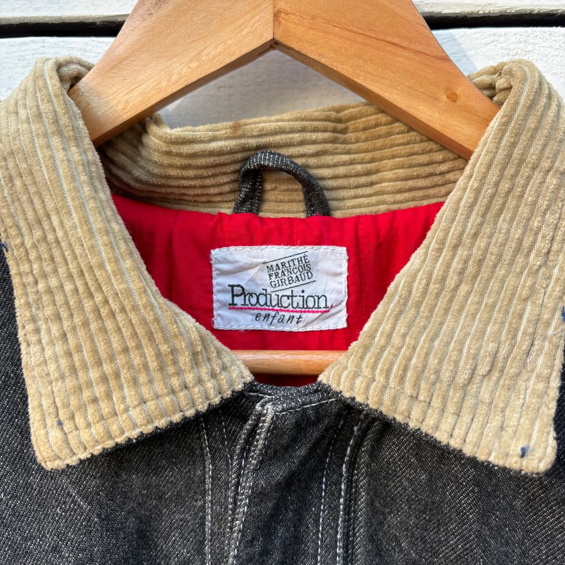 90s 마리떼 프랑소와 저버 데님 자켓 상품이미지3