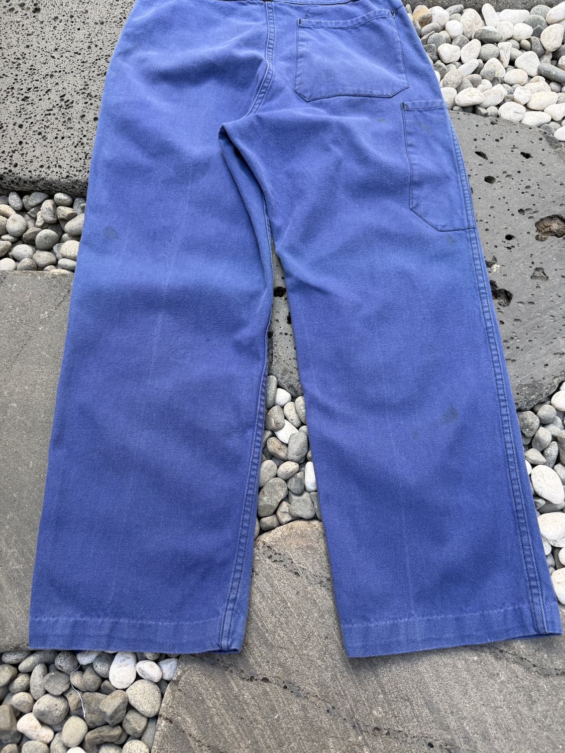 1960s FADED WASHED BLUE FRENCH 프렌치워크팬츠 상품이미지9