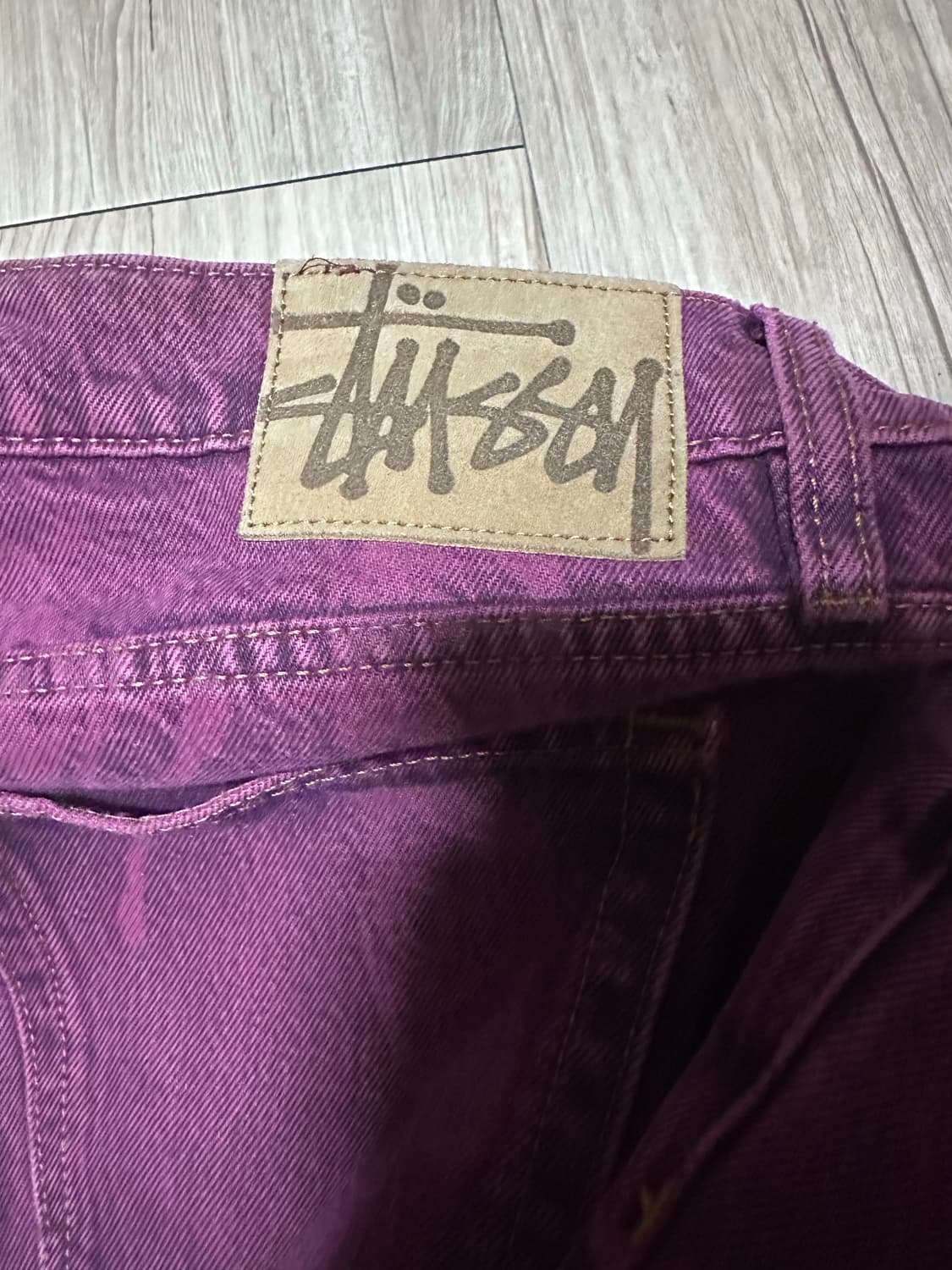 스투시 월드와이드 빅 올 진 푸시아 34 상품이미지4