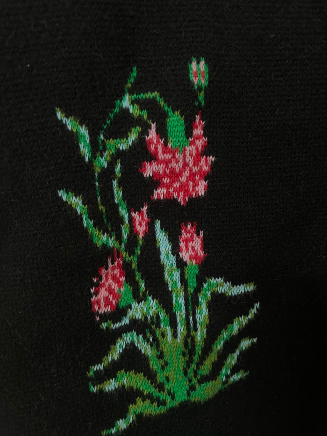 Obey 니트가디건 블랙 m 상품이미지4