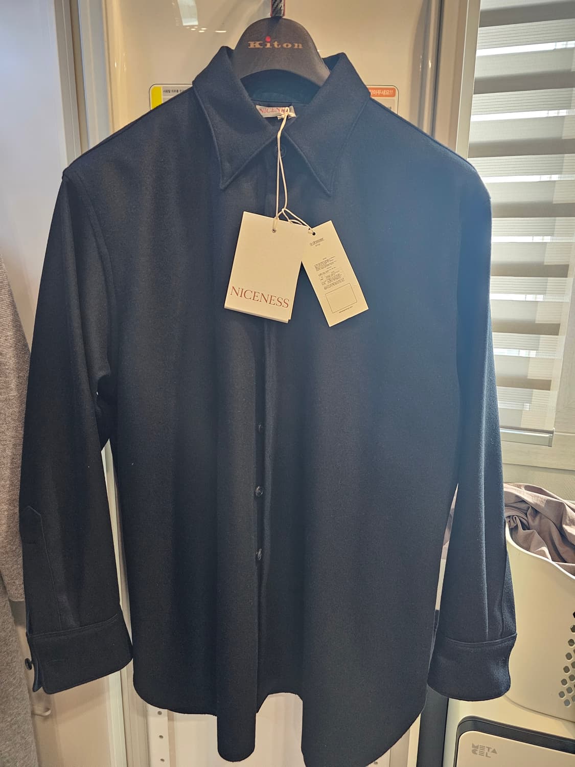 niceness 나이스네스 wally 울셔츠 L사이즈 상품이미지2