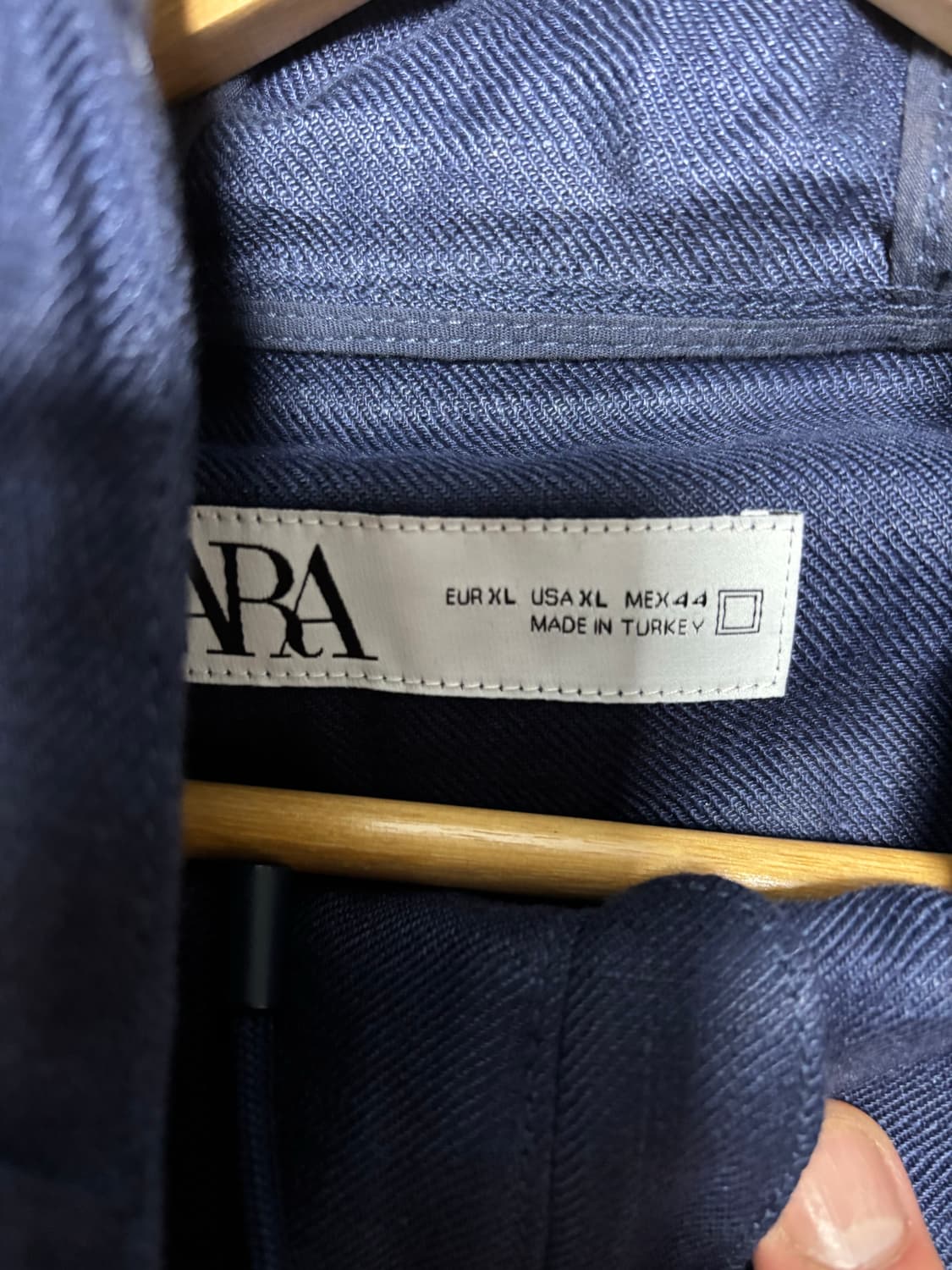 자라 린넨 아노락 xl 상품이미지4