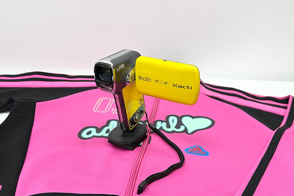 산요 작티 빈티지 캠코더 14MEGA 옐로우 상품이미지1