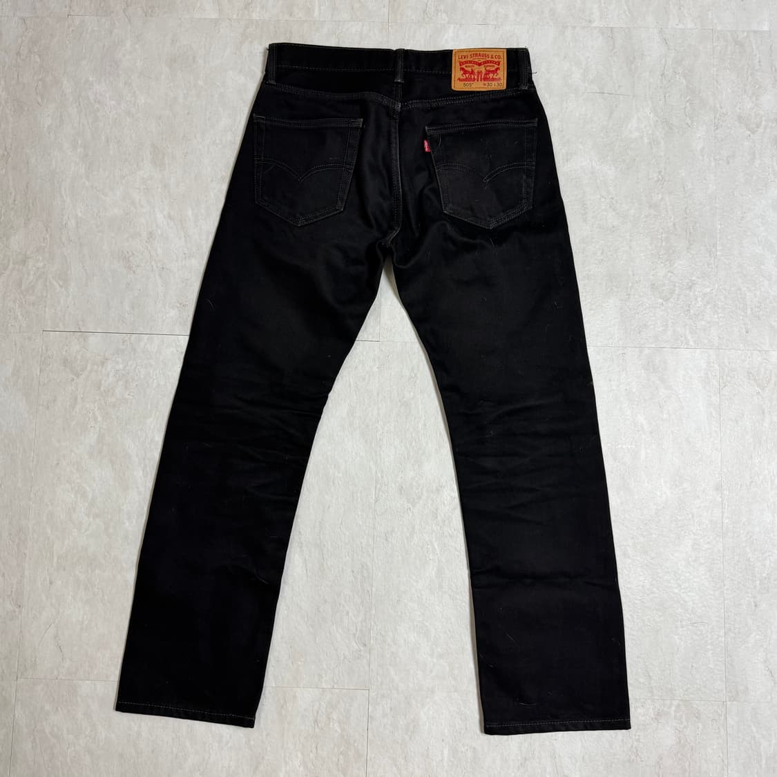 (30x30) 리바이스 505 블랙진 상품이미지2