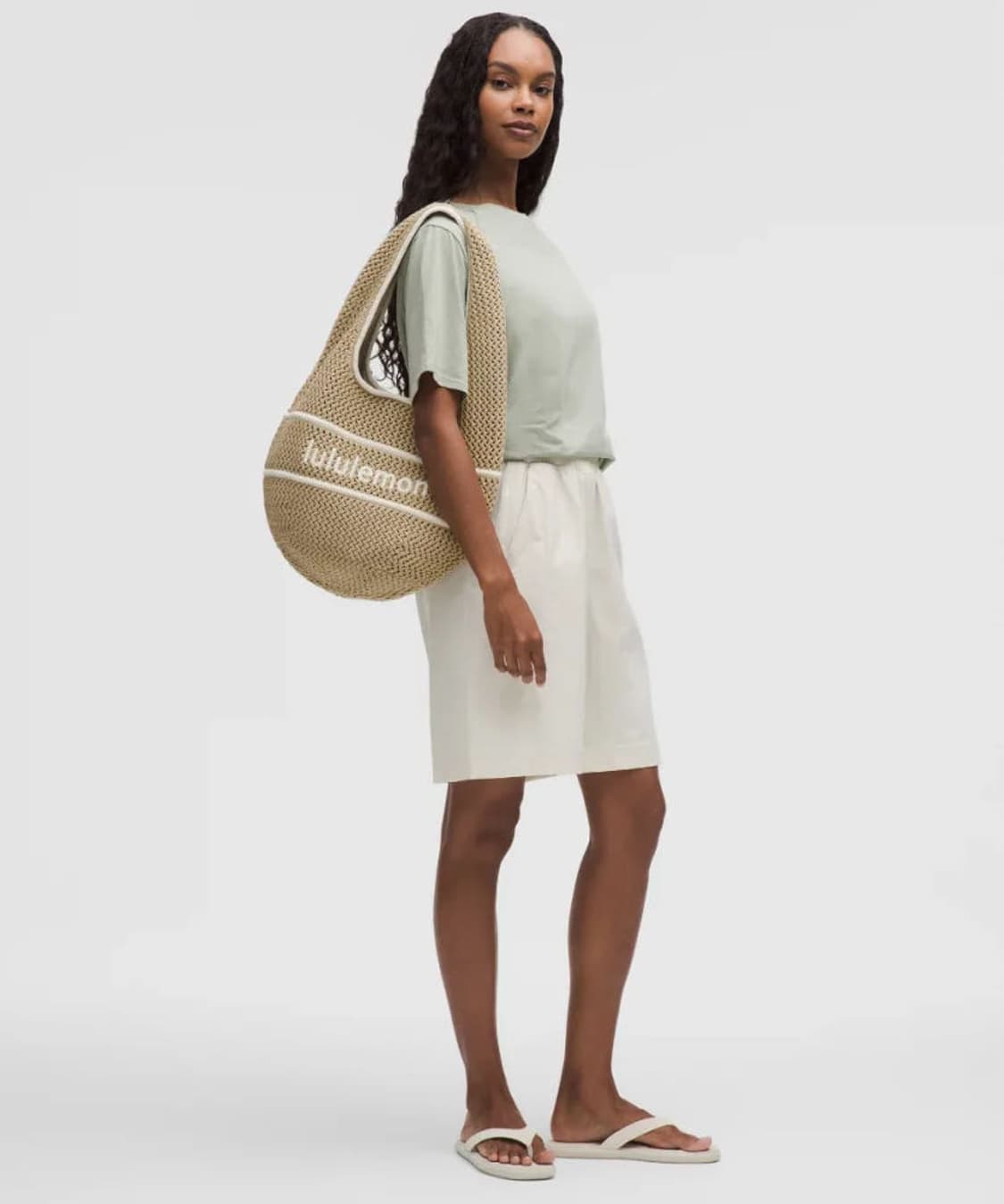 룰루레몬 크로셰 숄더백 넛맥  상품이미지3