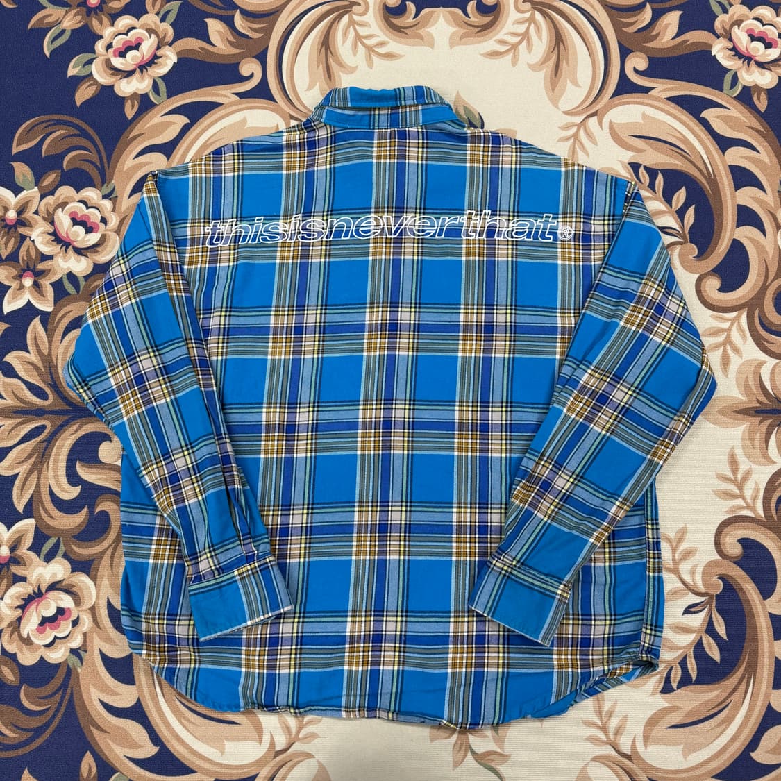 (M)디스이즈 네버댓 플란넬 체크셔츠 상품이미지1