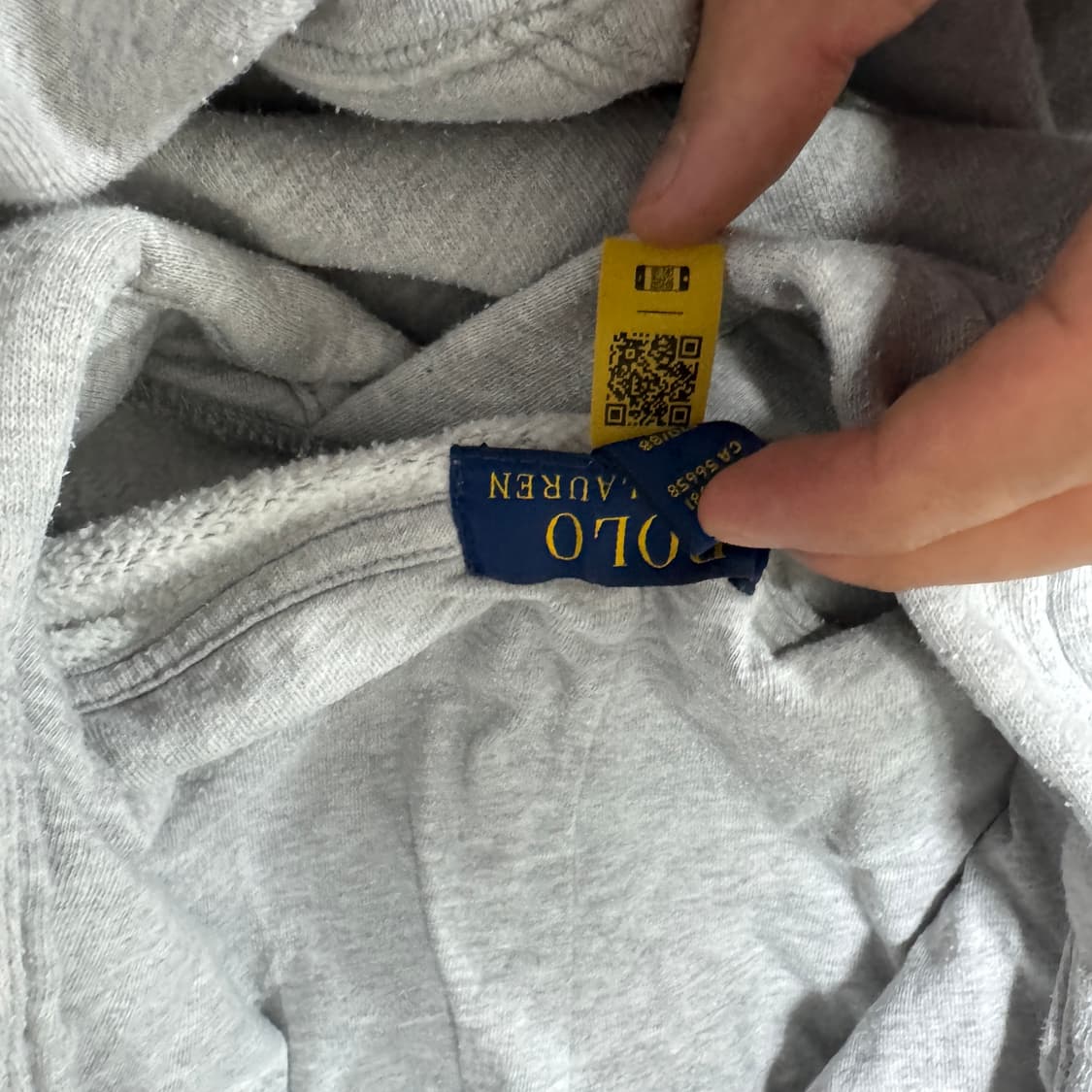 qr인증 폴로 랄프로렌 후드티 Xl(18-20) 실착  S사이즈 상품이미지3