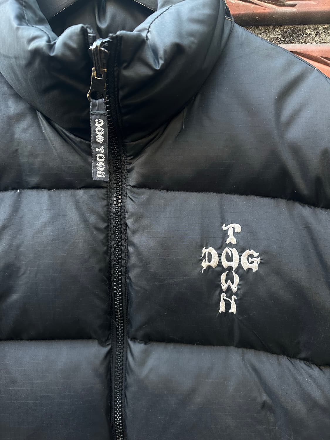 빈티지 90s 독 타운 리버시블 패딩 상품이미지2