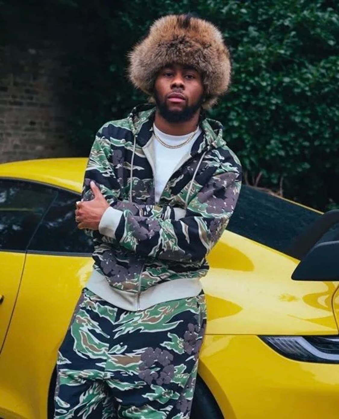 [L] 데님티어스 코튼리쓰 집 후드 타이거카모 상품이미지1