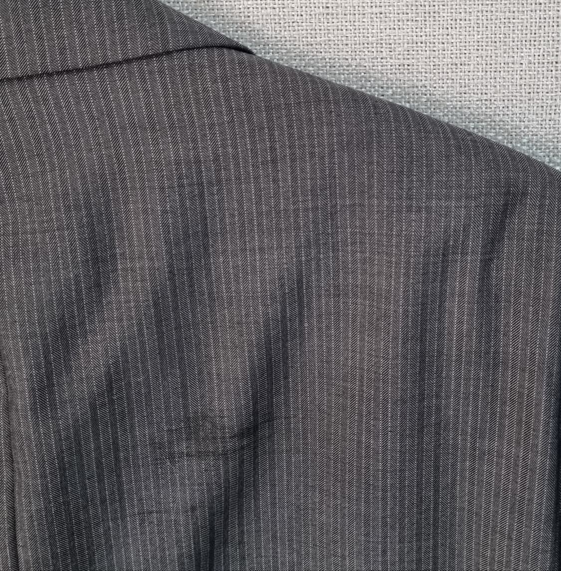 L (100) 휴고보스 그레이 버진울100% 블레이저 정장자켓 상품이미지6