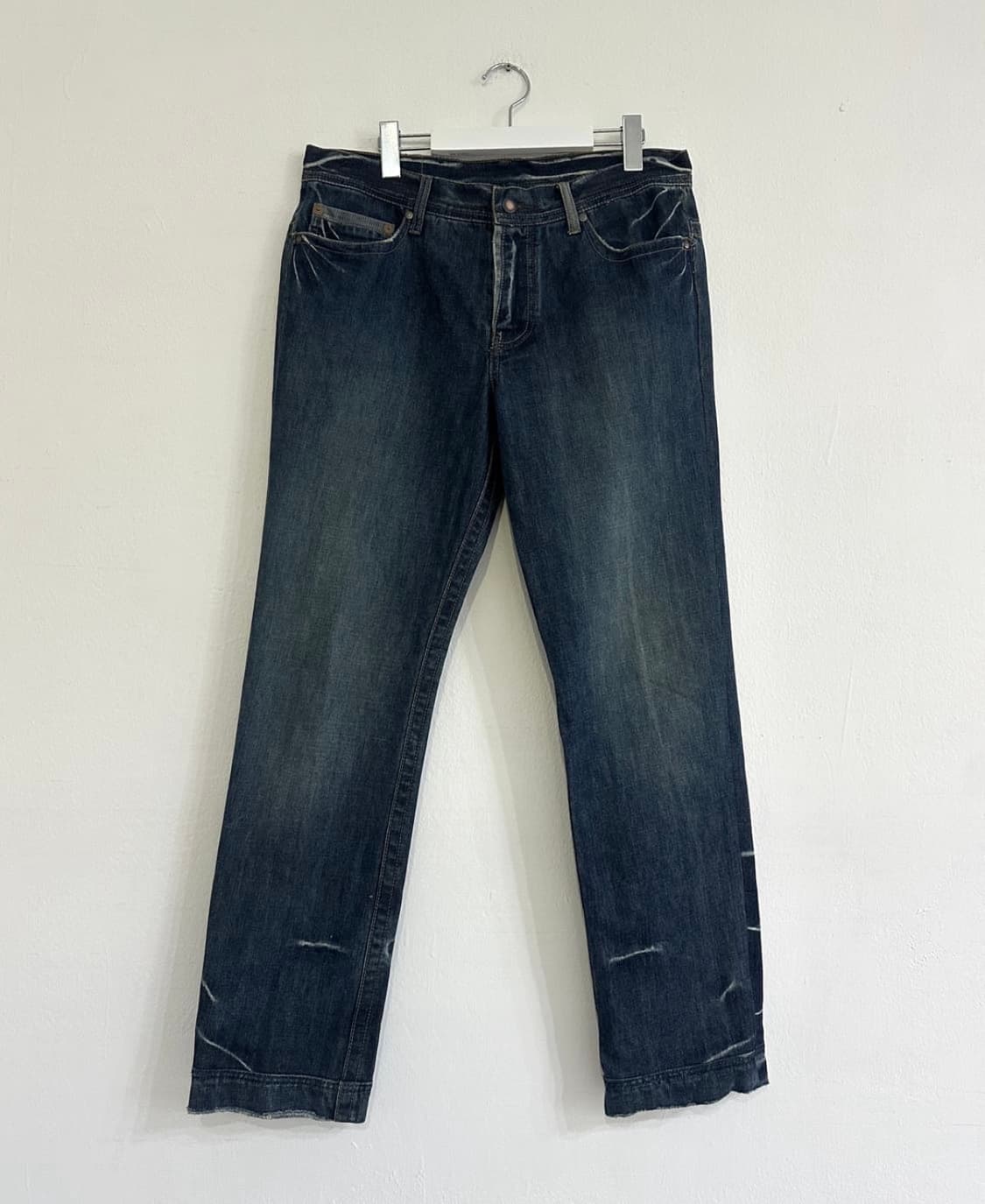 아르마니 익스체인지 크랙 워싱 데님 팬츠 상품이미지4