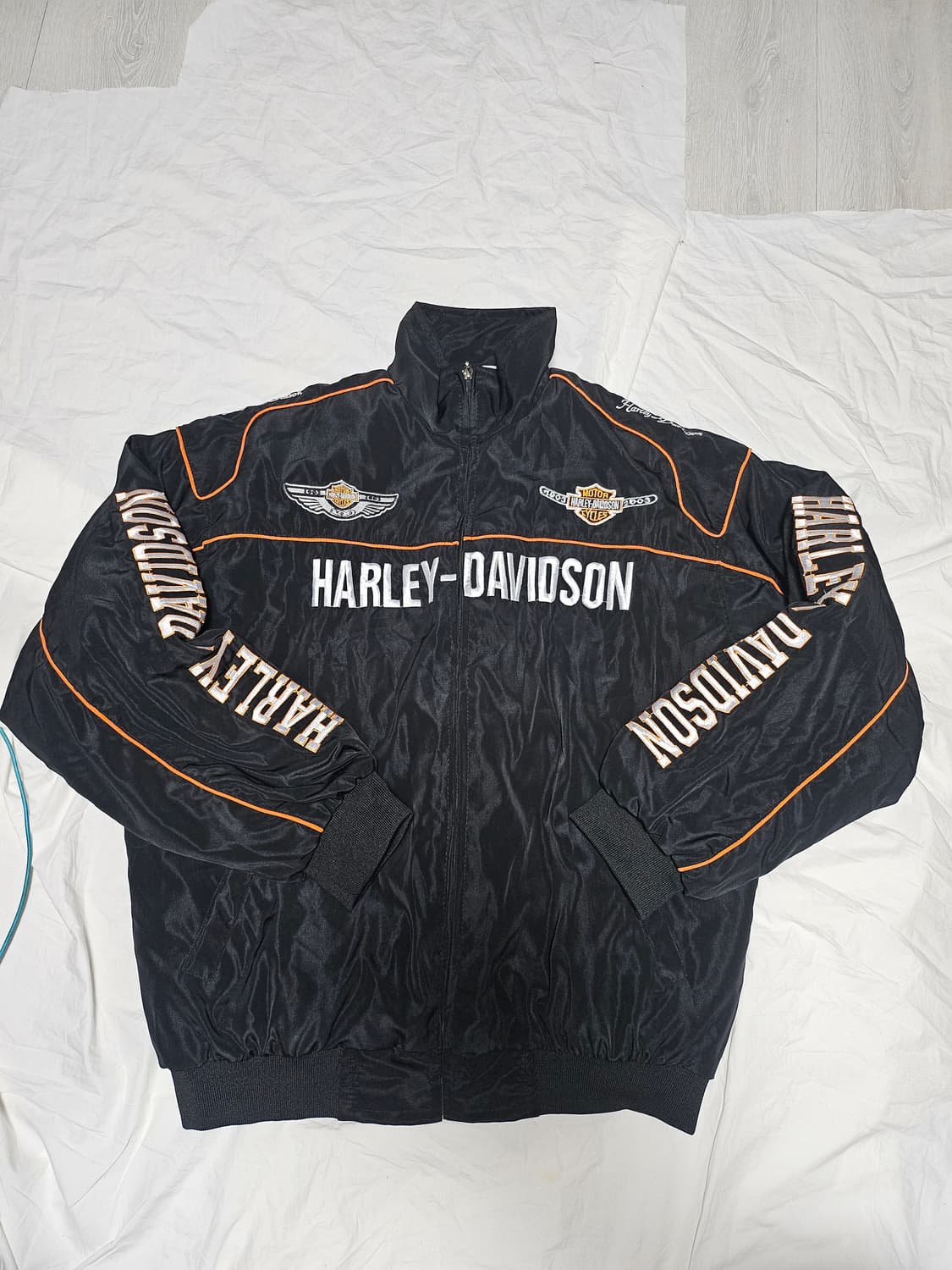 할리데이비슨 봄버 바시티 자켓 XXL 상품이미지1