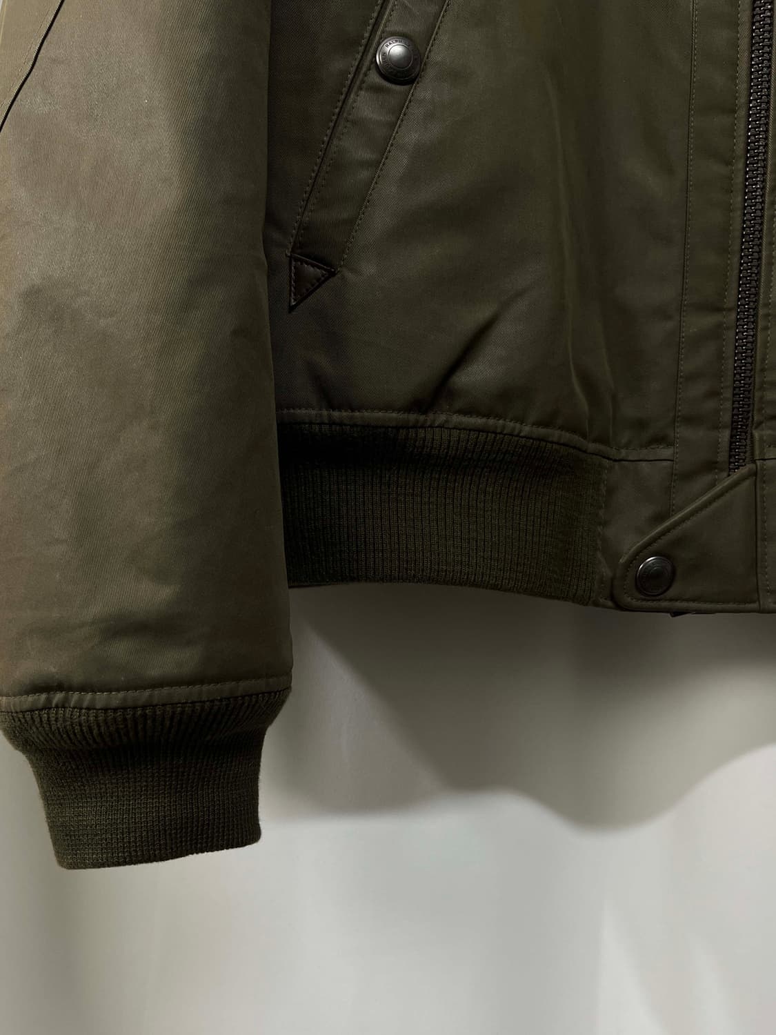 폴로 랄프로렌 b-15 램스킨 시어링 왁스드 다운 플라이트 봄버자켓 상품이미지8