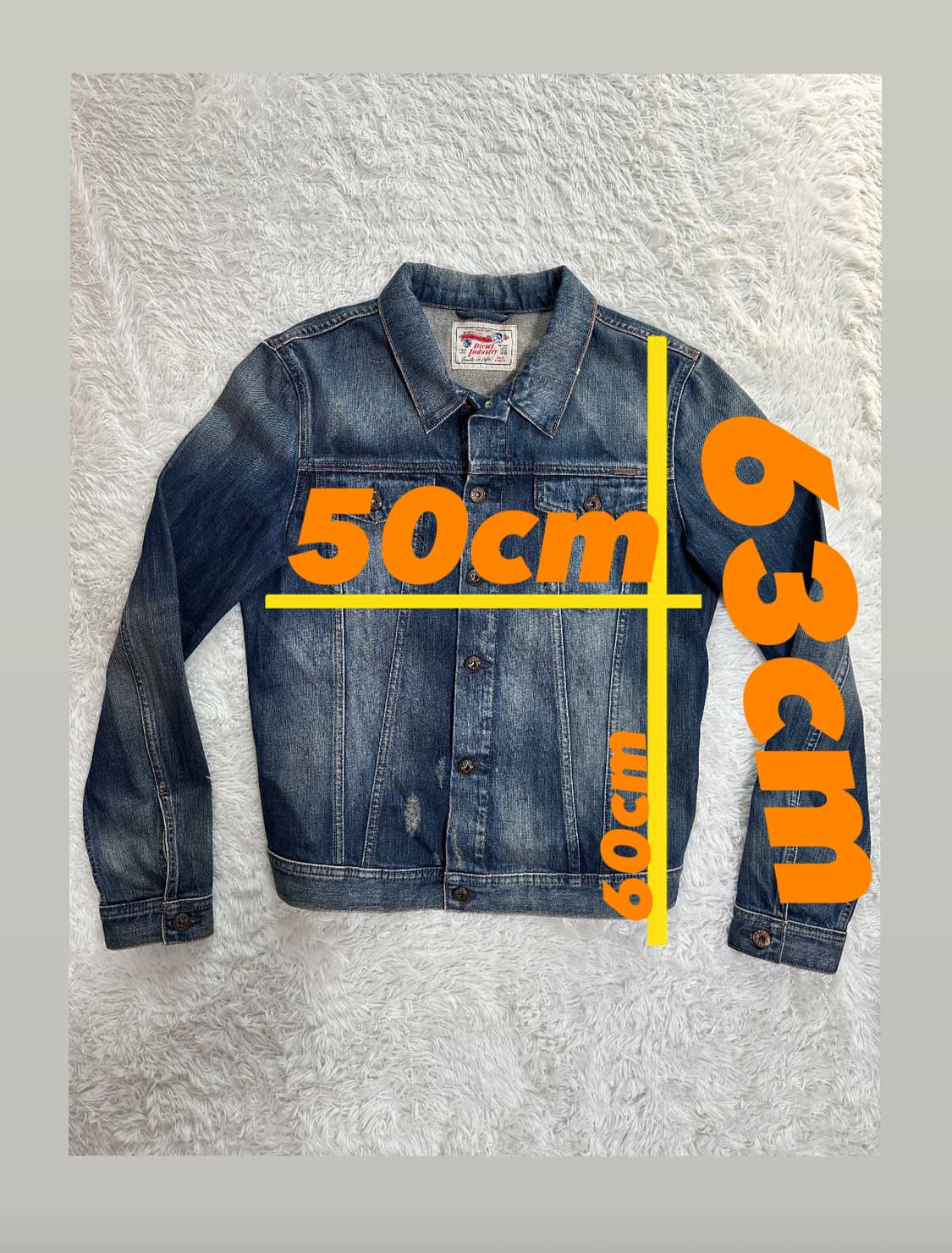 Diesel 데님 청자켓 상품이미지3