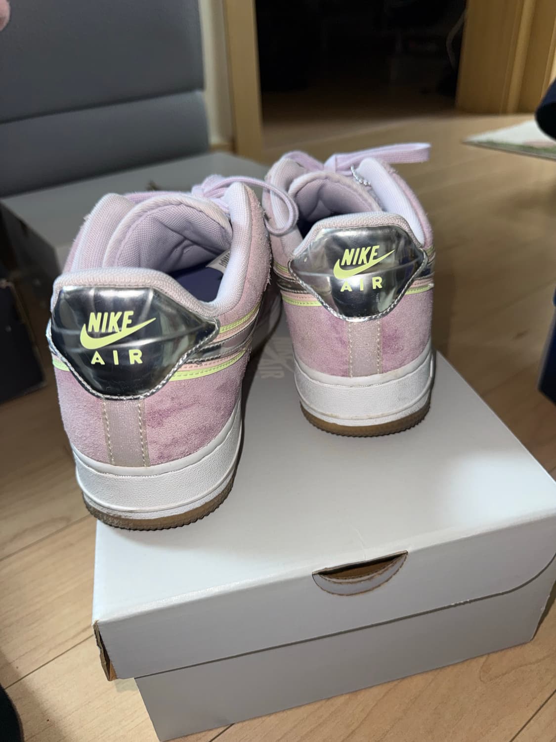 나이키 에어포스1 로우 퍼플 사이즈 w250 상품이미지3