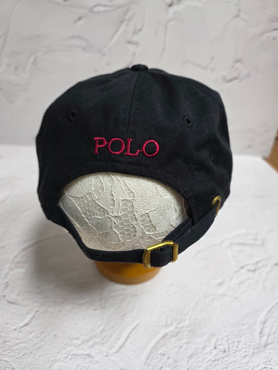 폴로 랄프로렌 아이코닉 코튼 치노 블랙 볼캡 모자 상품이미지3