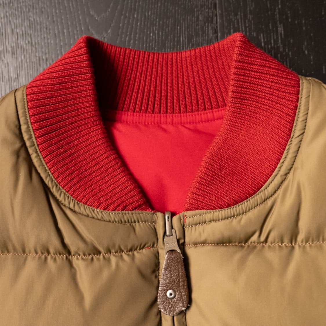 90s Eddie bauer Reversible Down Vest, L 상품이미지7