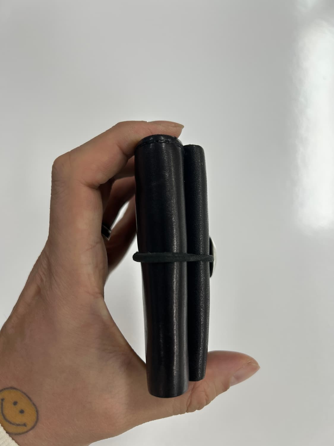 goros 고로스 새들레더 블랙 이글 콘초 반지갑 상품이미지9