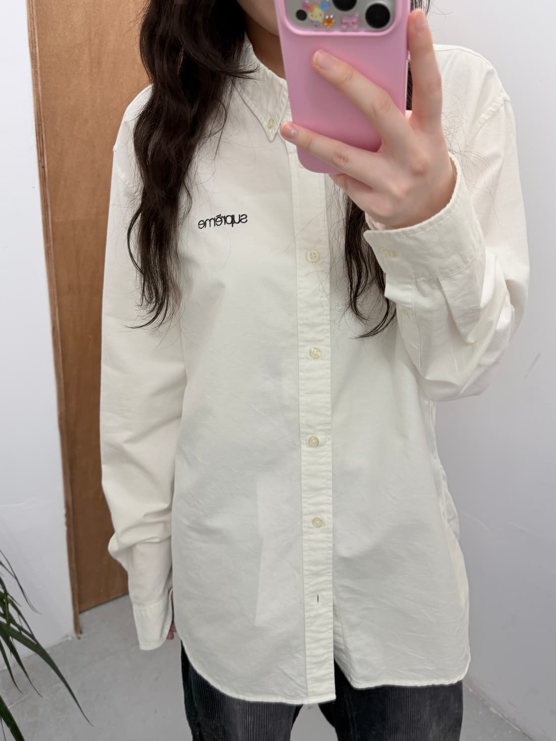 슈프림 Supreme Washed Twill Shirt 상품이미지3