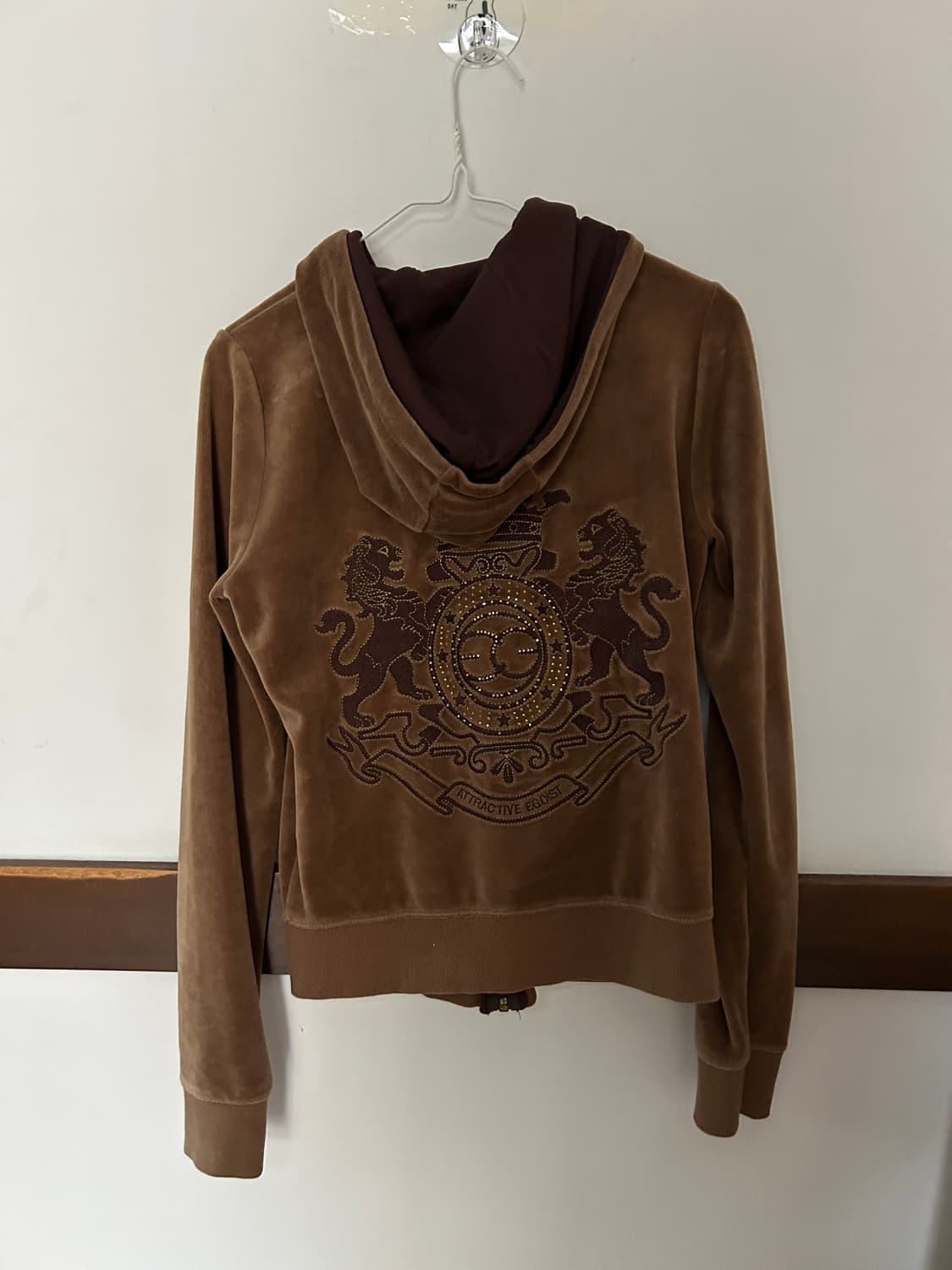 에고이스트 벨벳 후드집업  상품이미지4