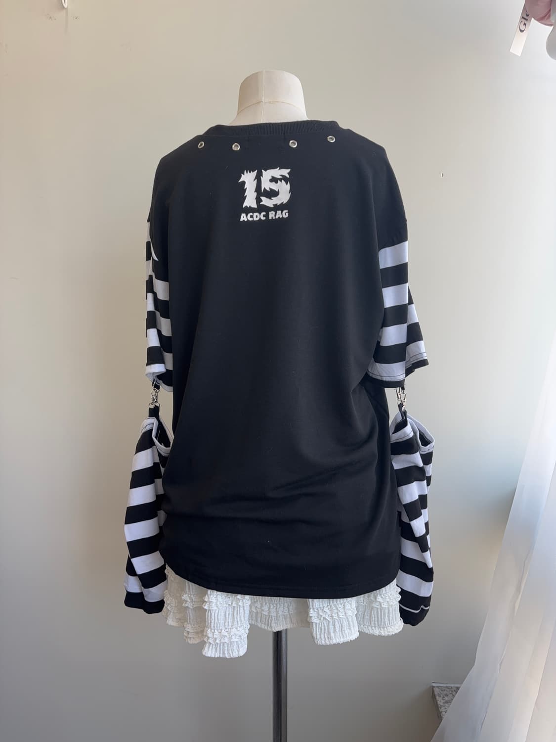 ACDC RAG 고딕 키치 프린팅 티셔츠 상품이미지9