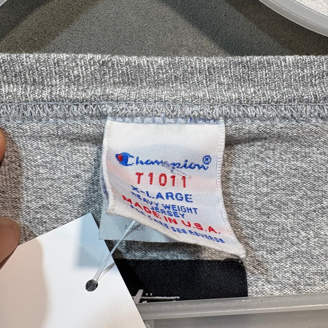 [XL] STUSSY X CHAMPION 스투시 챔피온 반팔티 상품이미지6