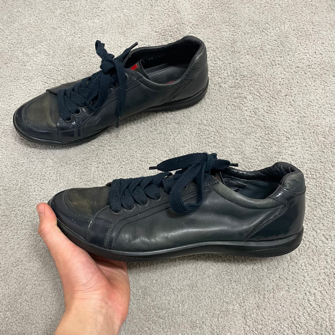 270) 프라다 스포츠 레더 트레이너 스니커즈 신발 상품이미지2