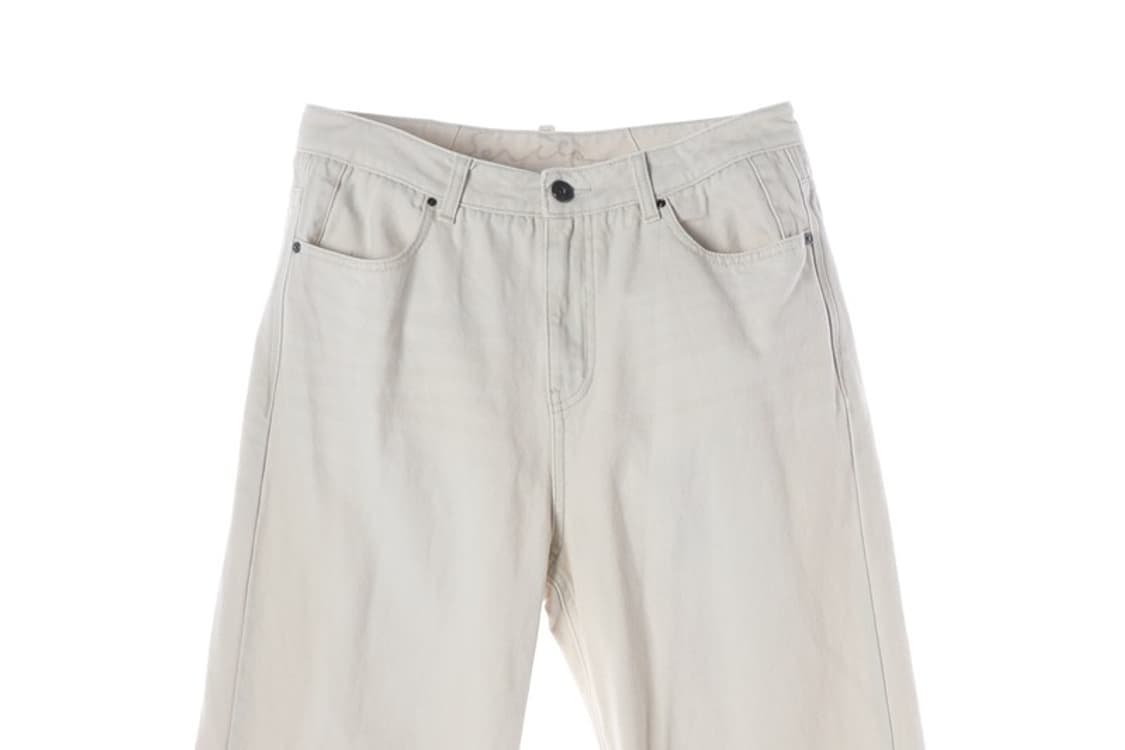 시리즈 아이보리 크림 스트레이트 코튼 팬츠 82 상품이미지3