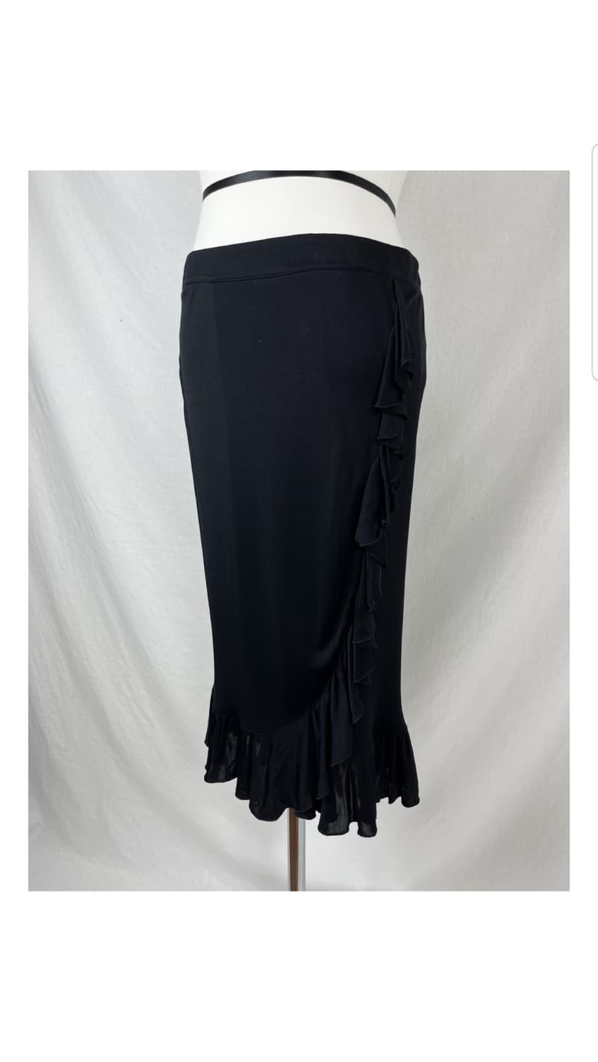 BLUMARINE 셔링 미디 스커트 상품이미지1