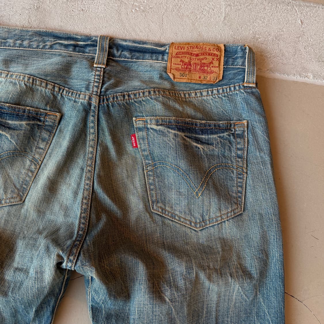 리바이스 501 데님 팬츠 상품이미지5