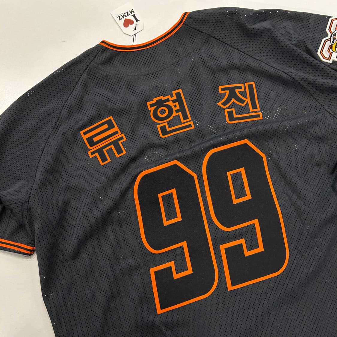 [105] 한화이글스 30주년 류현진 반팔 져지 블랙 A277 상품이미지9