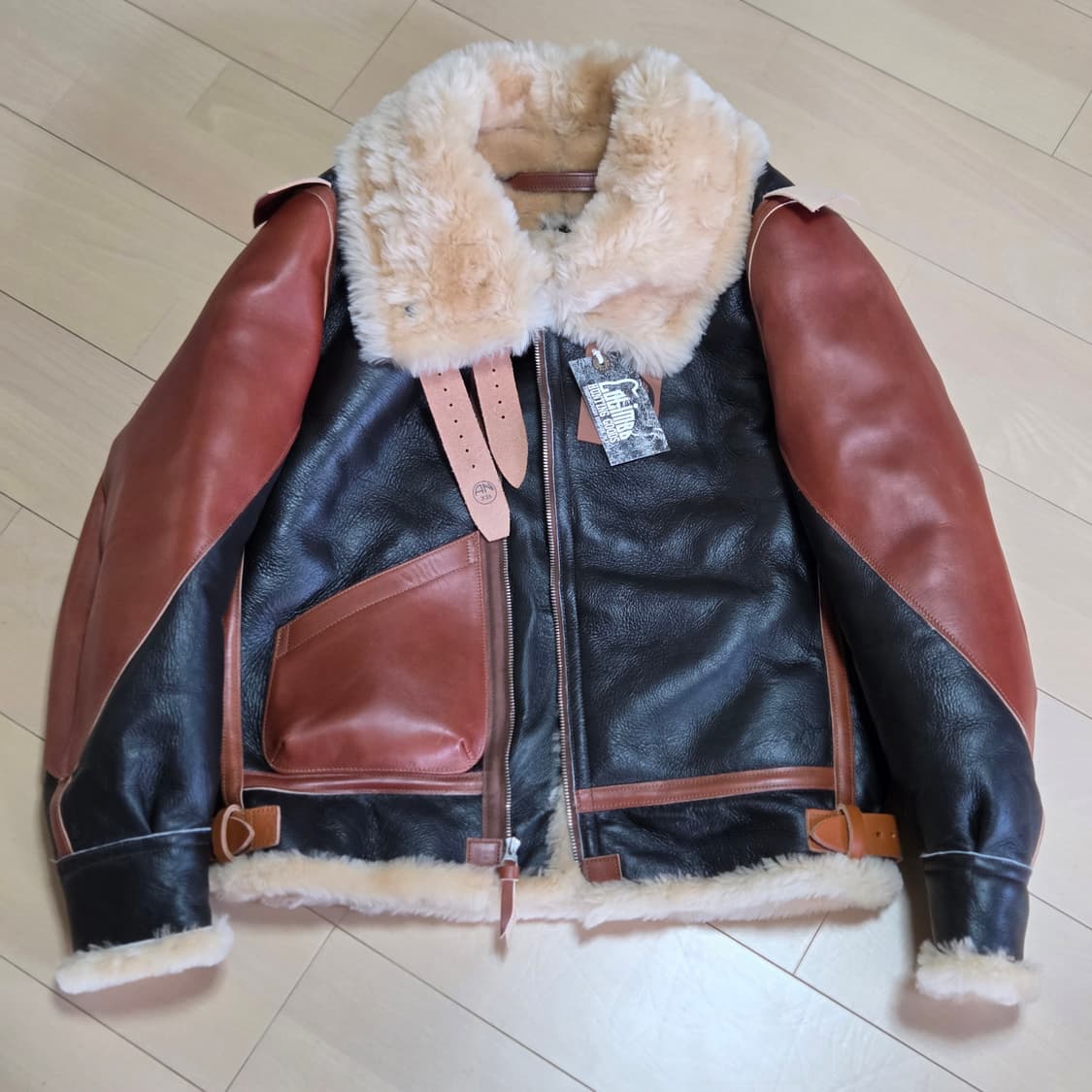 Colimbo 콜림보 B-3 무톤 무스탕 자켓 상품이미지1