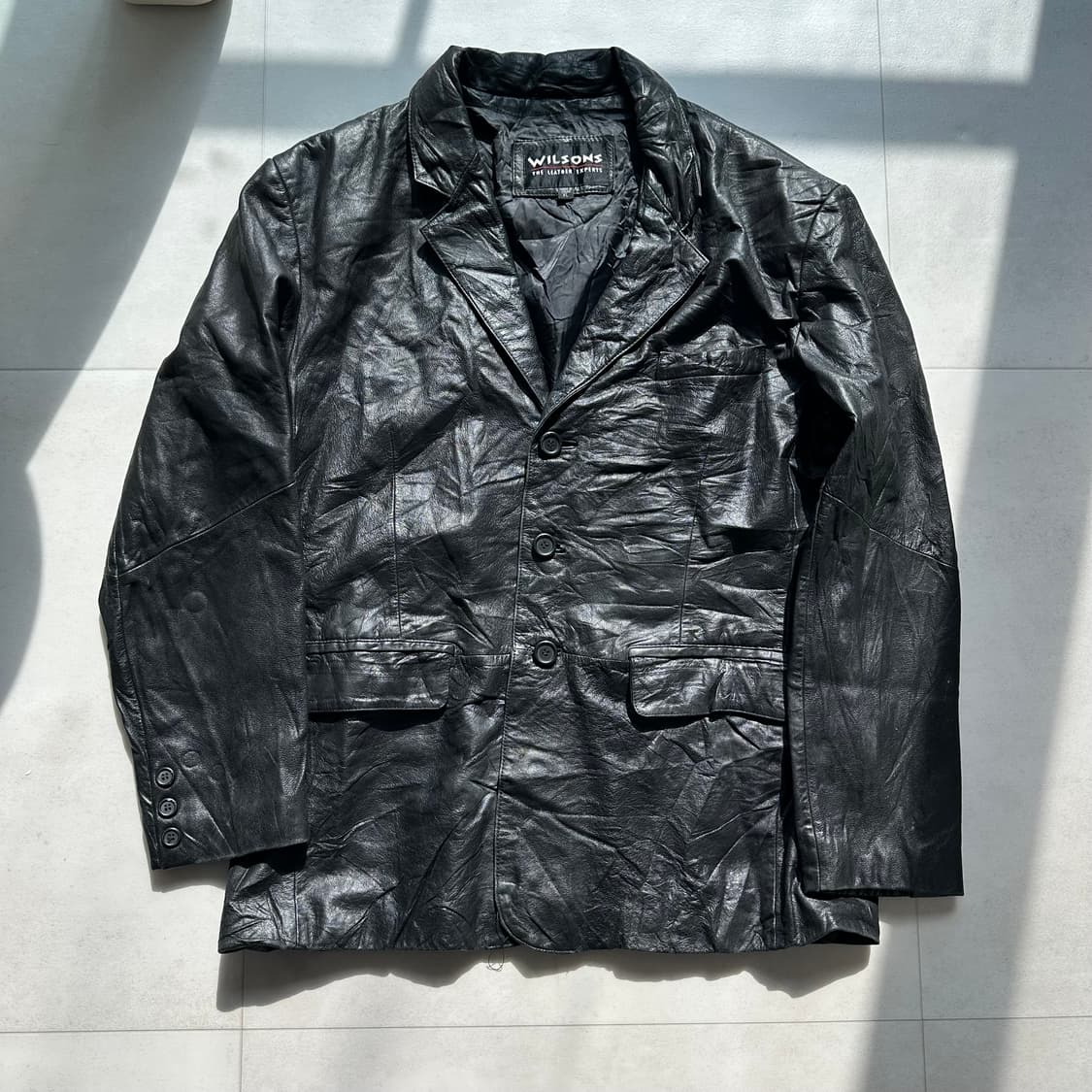 윌슨레더 레더블레이져 상품이미지1