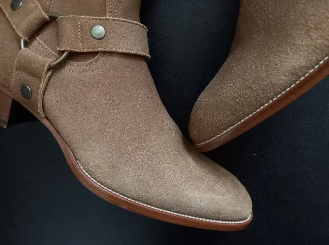 생로랑 모터사이클 앵클 스웨이드 부츠 상품이미지6