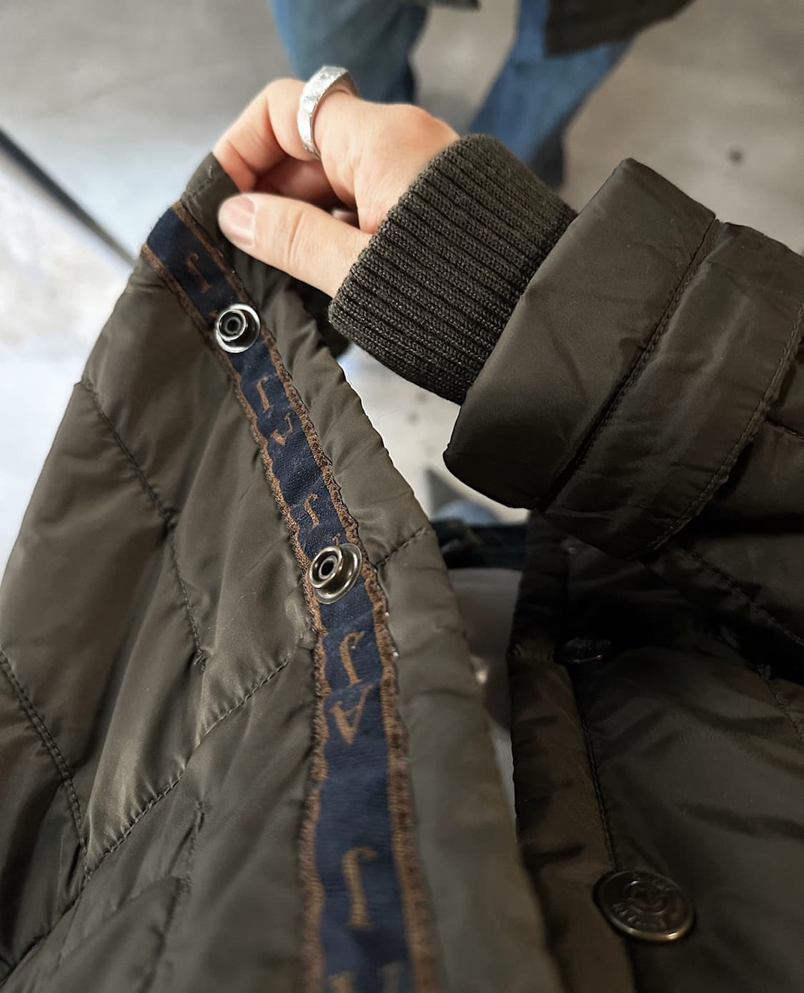 ARMANI JEANS down mid jacket 상품이미지5